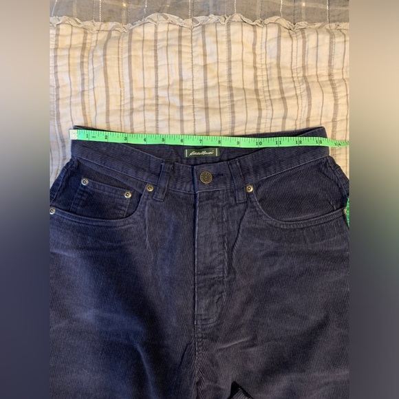 Eddie Bauer Corduroy Trouser Pant Taper Leg Relaxed Fit Straight Leg NWOT - Picture 2 of 9